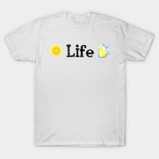 When Life gives Lemon make good Lemonade and Enjoy its taste to the bottom up.See something positive in current situation and use that in your favour. Turn challenges in funny cute moments T-Shirt